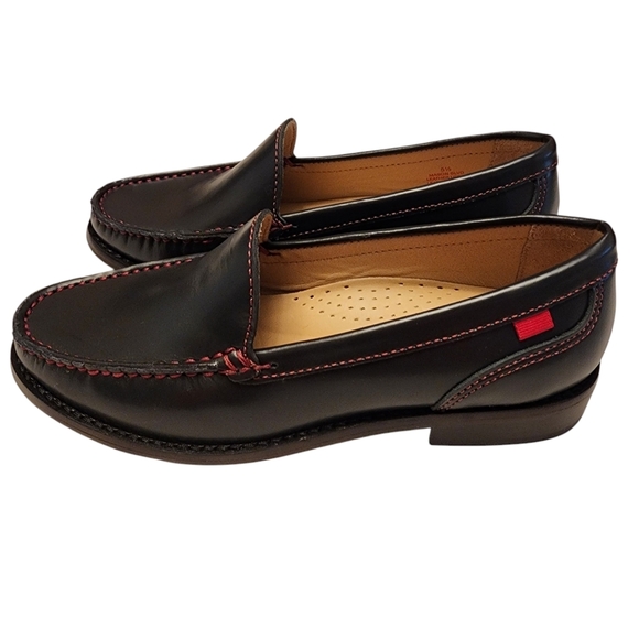 Marc Joseph Shoes - Marc Joseph New York Mason Boulevard Navy Loafers 5.5